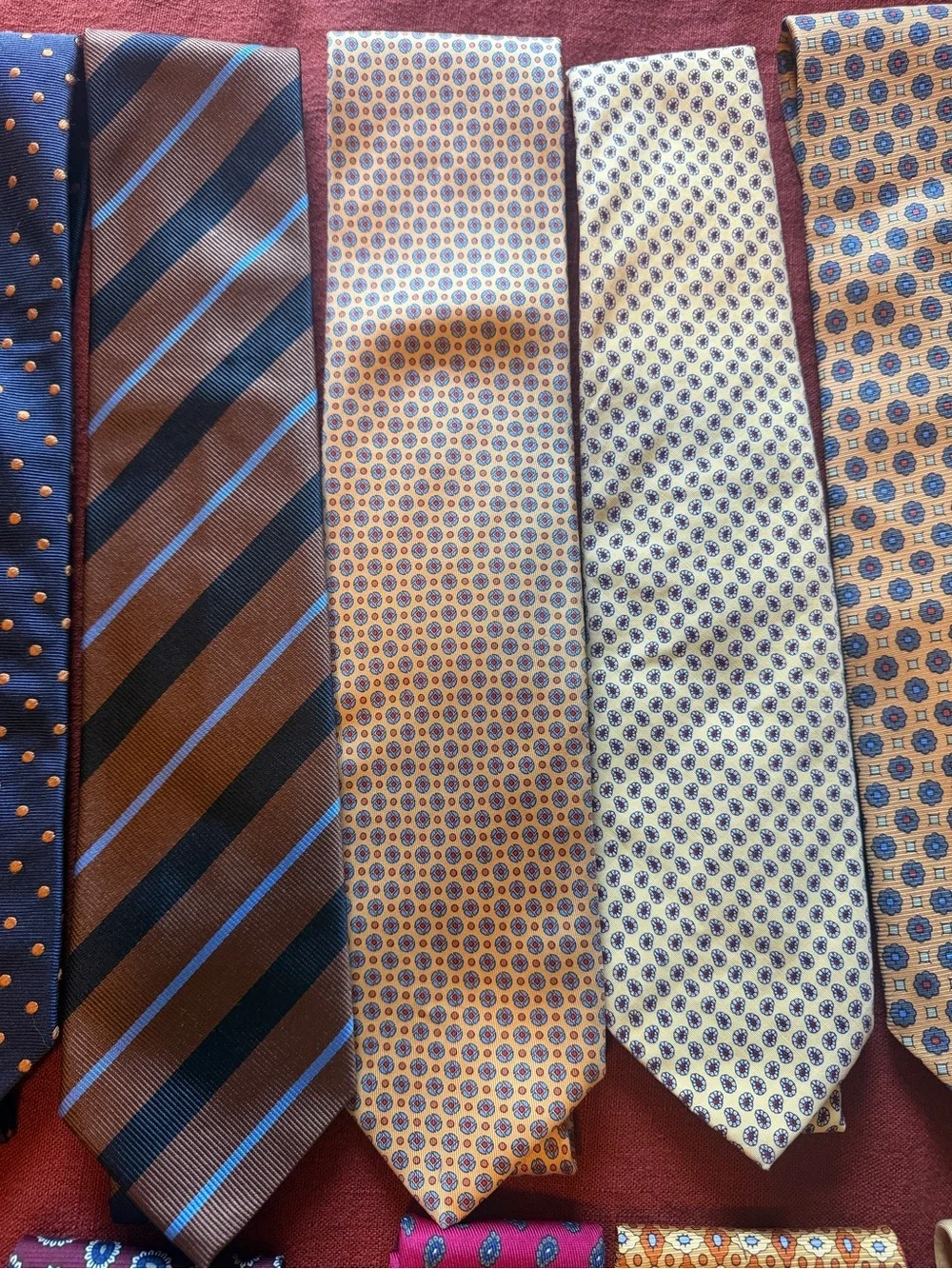 Lot of 15 H. Stockton Men's Neck Ties